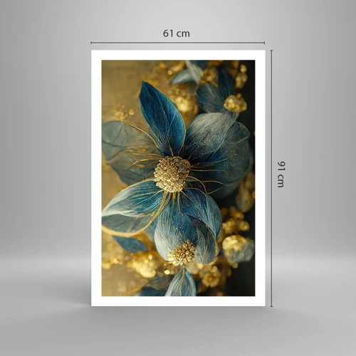 Poster - Blossoming in Gold - 61x91 cm