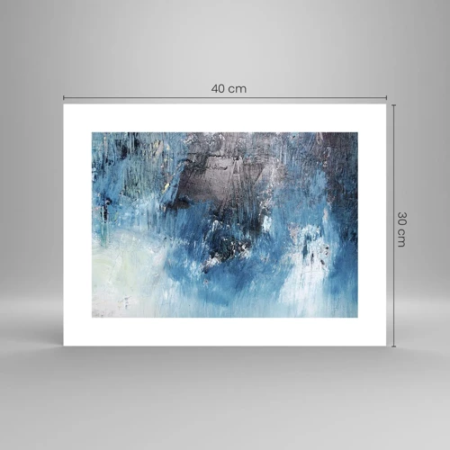 Poster - Blue Rhapsody - 40x30 cm