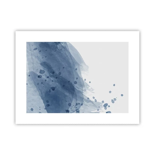 Poster - Blue Tulle - 40x30 cm