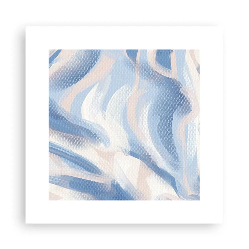 Poster - Blue Waves - 30x30 cm