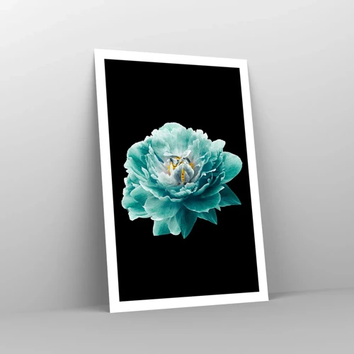 Poster - Blue and Gold Petals - 61x91 cm