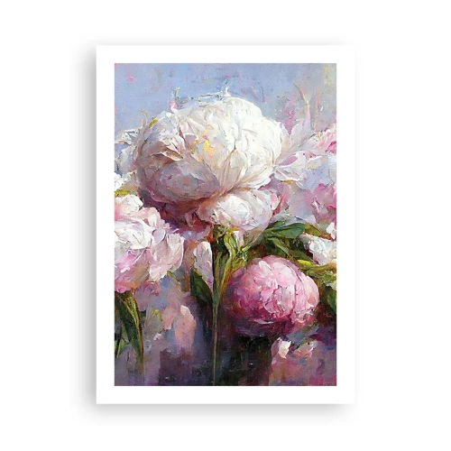 Poster - Bouquet Bubbling with Life - 50x70 cm