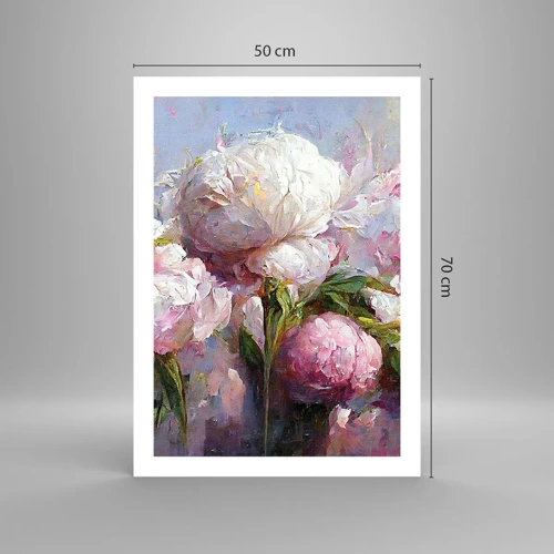 Poster - Bouquet Bubbling with Life - 50x70 cm