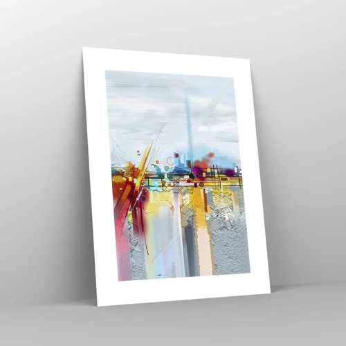 Poster - Bridge of Joy over the River of Life - 30x40 cm