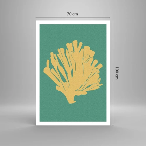 Poster - Bush of Underwater Forest - 70x100 cm