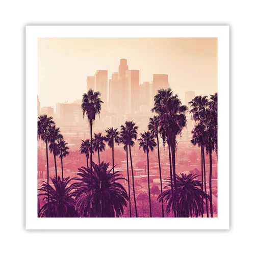 Poster - Californian Landscape - 60x60 cm