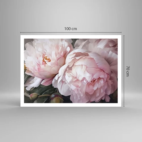 Poster - Captured in Full Bloom - 100x70 cm