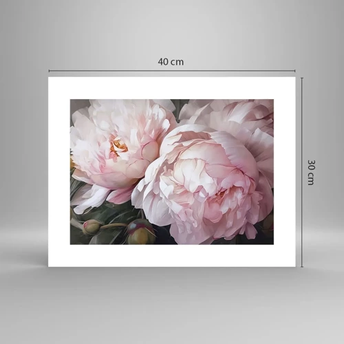 Poster - Captured in Full Bloom - 40x30 cm