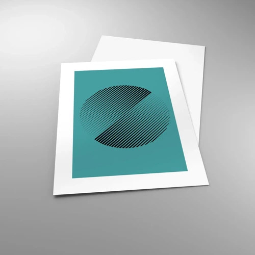 Poster - Circle - Geometrical Variation - 30x40 cm