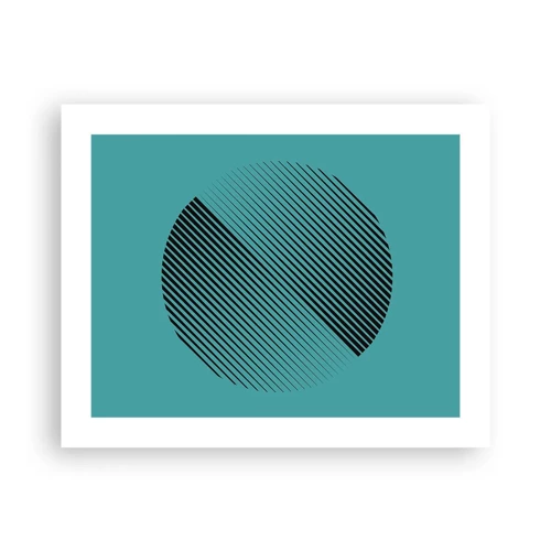 Poster - Circle - Geometrical Variation - 50x40 cm