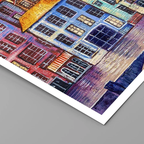 Poster - City Like From a Fairytale - 70x100 cm