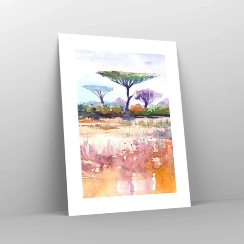 Poster - Colour of Savannah - 30x40 cm