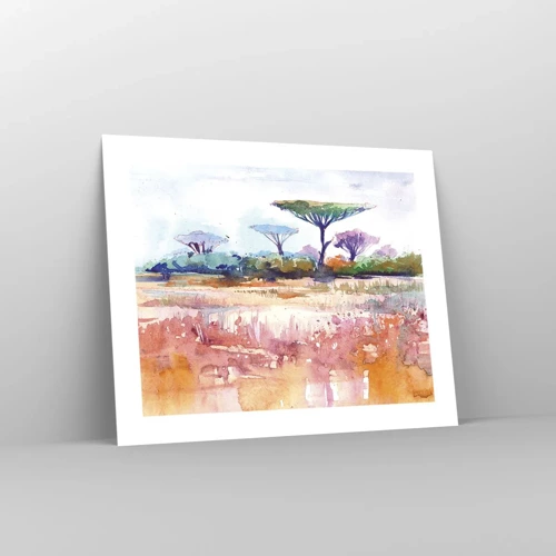 Poster - Colour of Savannah - 50x40 cm