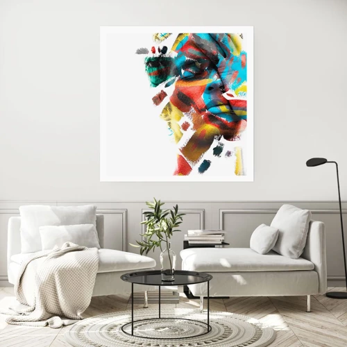 Poster - Colourful Personality - 50x50 cm