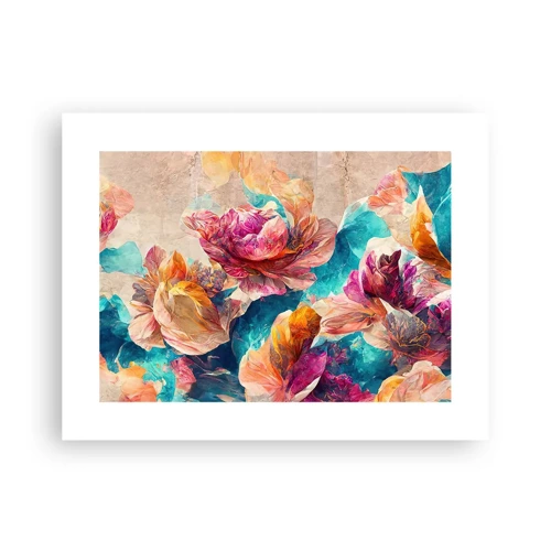 Poster - Colourful Splendour of a Bouquet - 40x30 cm