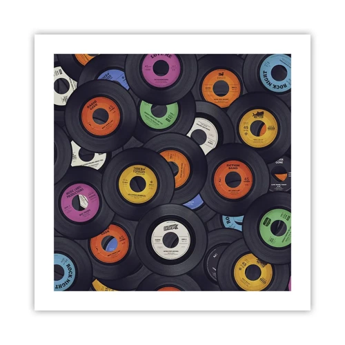 Poster - Colours of Classics - 50x50 cm