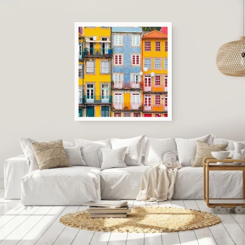 Poster - Colours of Old Town - 40x40 cm
