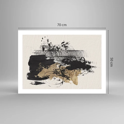 Poster - Composition With Passion - 70x50 cm