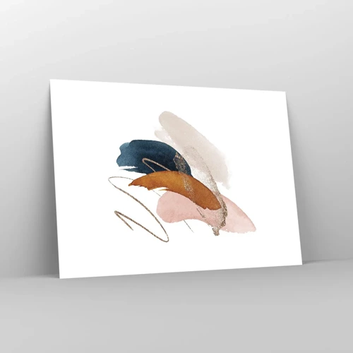 Poster - Composition with Wings - 70x50 cm