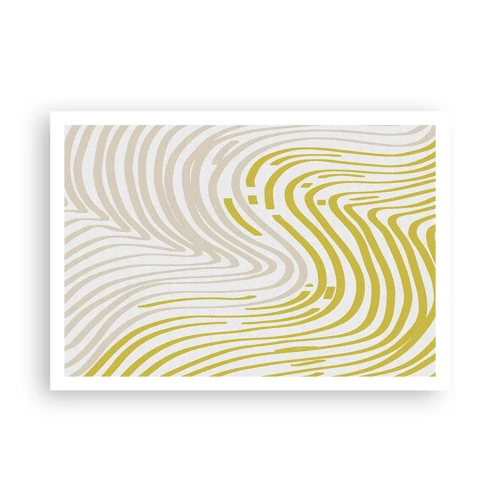 Poster - Composition with a Gentle Curve - 100x70 cm