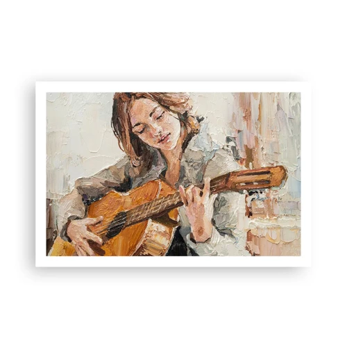 Poster - Concert for Guitar and Girly Heart - 91x61 cm