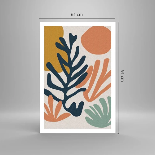 Poster - Coral Sea - 61x91 cm