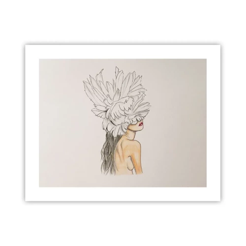 Poster - Crowned Beauty - 50x40 cm