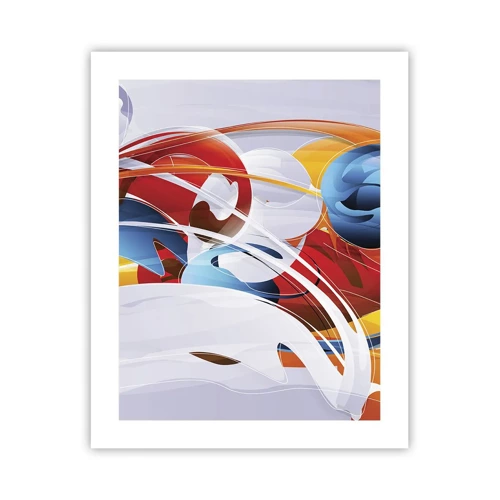 Poster - Dance of Elements - 40x50 cm
