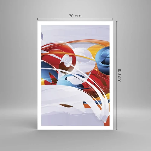 Poster - Dance of Elements - 70x100 cm