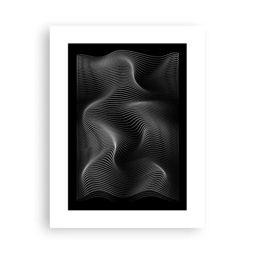 Poster - Dance of the Light in Space - 30x40 cm