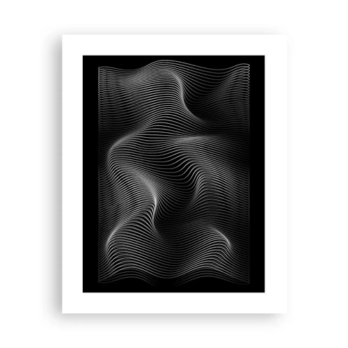 Poster - Dance of the Light in Space - 40x50 cm