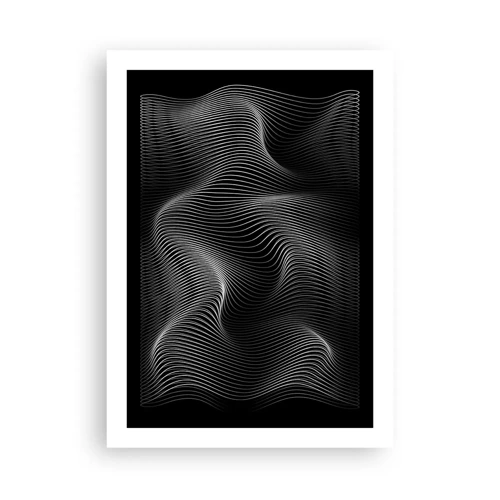 Poster - Dance of the Light in Space - 50x70 cm