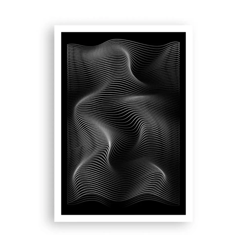 Poster - Dance of the Light in Space - 70x100 cm