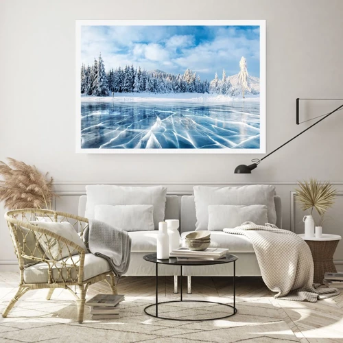 Poster - Dazling and Crystalline View - 100x70 cm