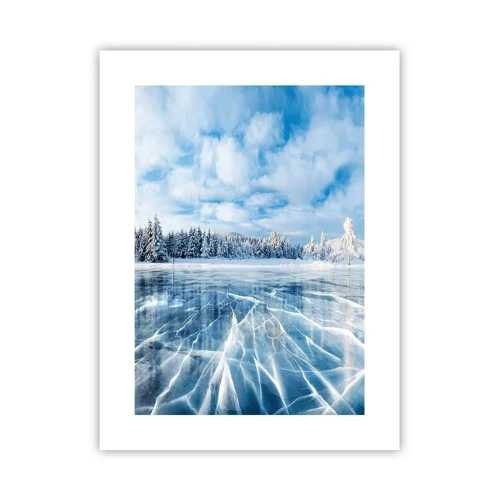 Poster - Dazling and Crystalline View - 30x40 cm