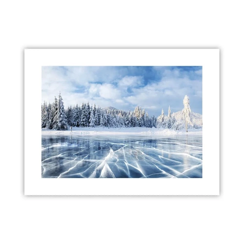 Poster - Dazling and Crystalline View - 40x30 cm