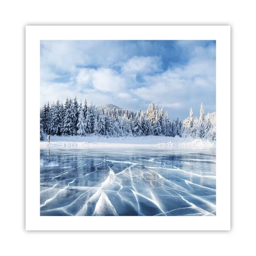 Poster - Dazling and Crystalline View - 50x50 cm