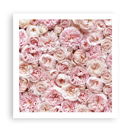 Poster - Decked with Roses - 60x60 cm