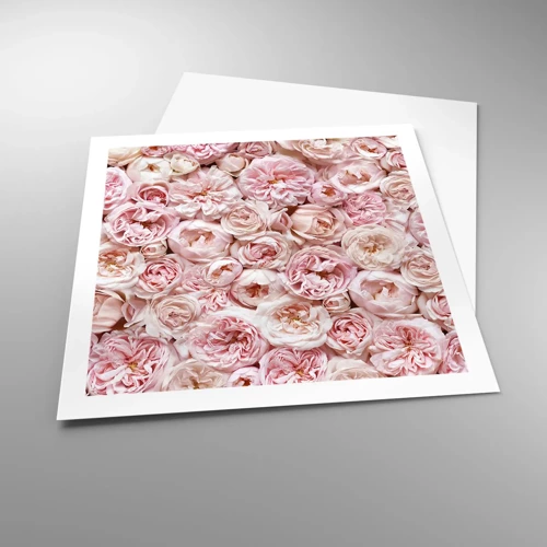 Poster - Decked with Roses - 60x60 cm