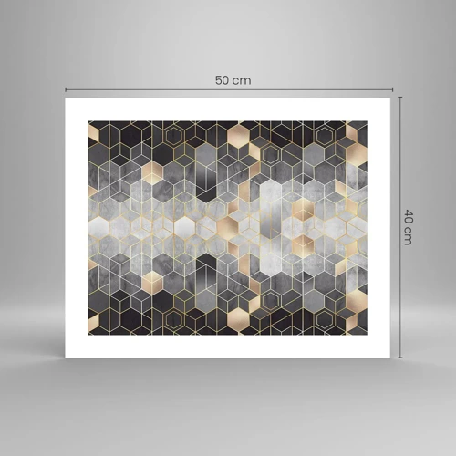 Poster - Diamond Composition - 50x40 cm