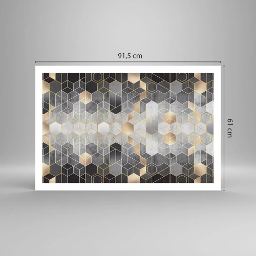 Poster - Diamond Composition - 91x61 cm