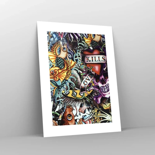 Poster - Dream of a Tattoo Artist - 30x40 cm