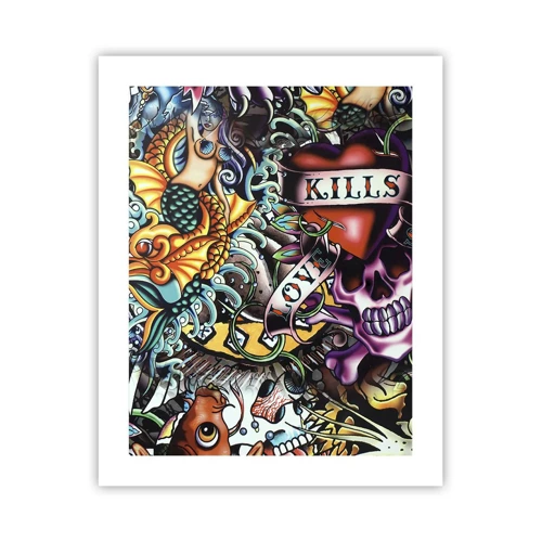 Poster - Dream of a Tattoo Artist - 40x50 cm