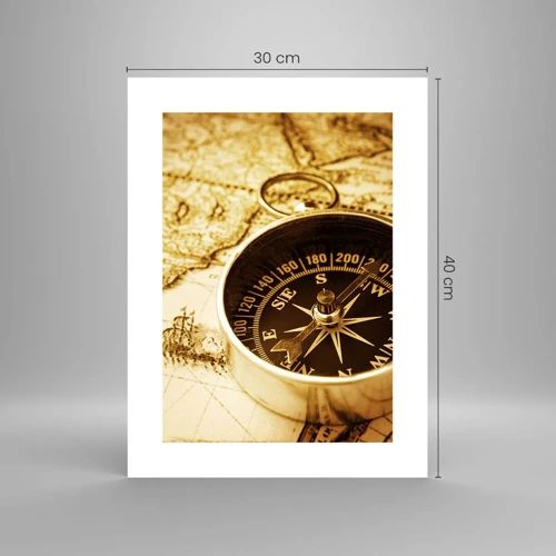 Poster - East or West? - 30x40 cm