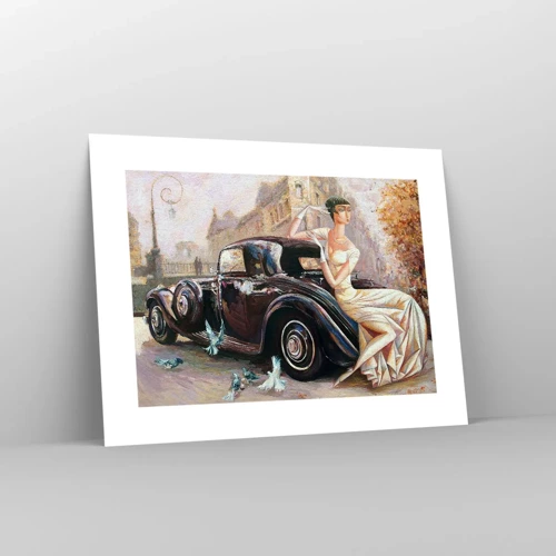 Poster - Elegance - Retro Style - 40x30 cm