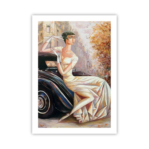 Poster - Elegance - Retro Style - 50x70 cm