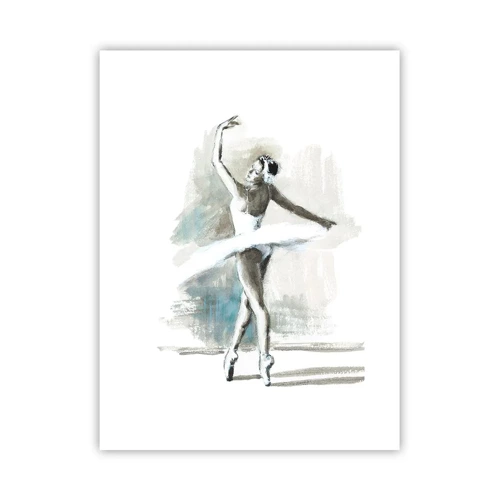 Poster - Enchanted into a Swan - 30x40 cm