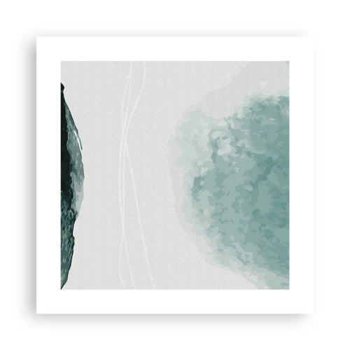 Poster - Encounter With Fog - 40x40 cm