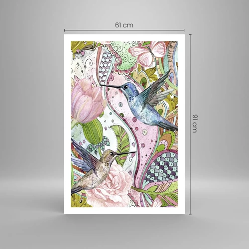 Poster - Entwined in the Vines - 61x91 cm