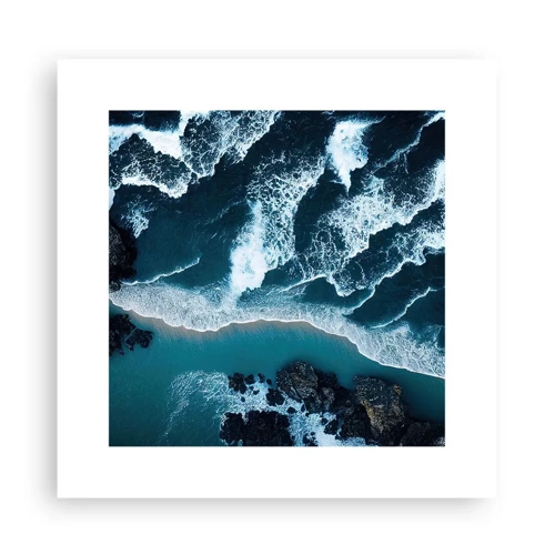 Poster - Envelopped by Waves - 30x30 cm